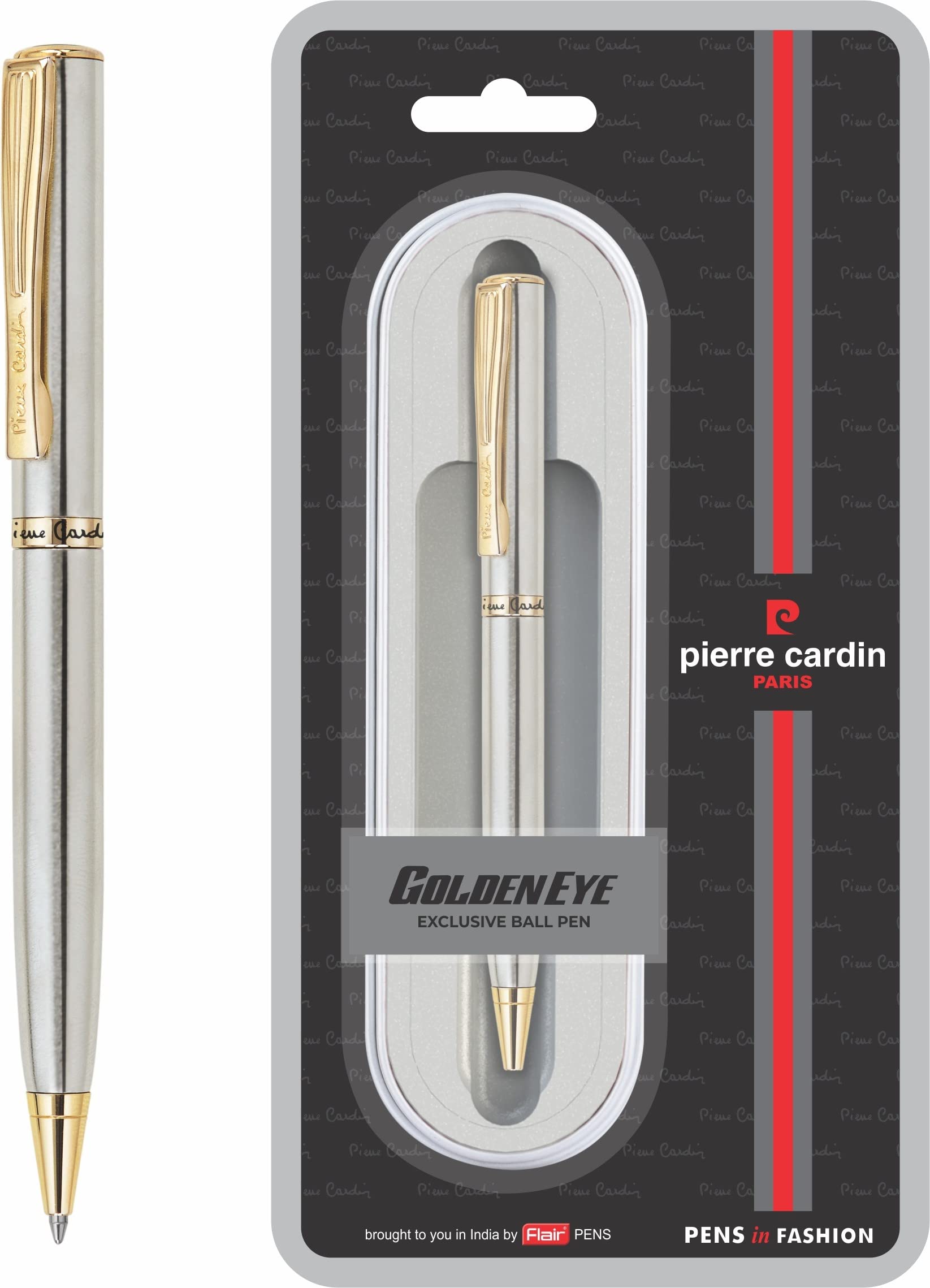 Caneta Rollerball Pierre Cardin Golden Eye Aço Inox GT | Amazon.com.br